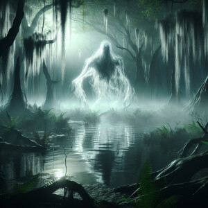 Ethereal swamp monster
