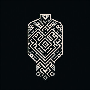 Draw a logo for the men's clothing brand "BASARI"