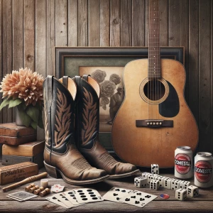 "Create a heartfelt memorial image that captures the spirit of a...