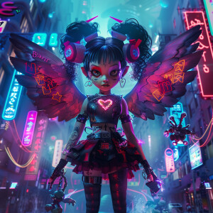 A high-resolution, cinematic graphic art piece featuring a Heart...