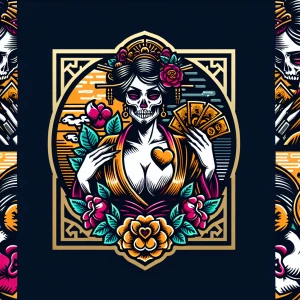 Shaped Logo
 brand name [Dead Hearts & Butterflies]
Anime logo
E...