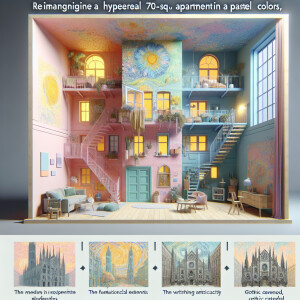 the best layout of the apartment is 70 square meters