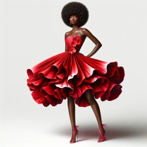 a highly detailed, realistic airbrushed oil painting of a curvyt...