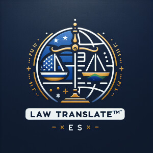 Generate a logo on the below. It must say. LAW TRANSLATW

For th...