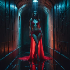 A highly detailed, cinematic image of Dahlia Valentina ( fit tal...