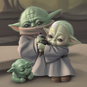 Baby yoda nft