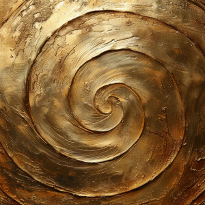 Swirling old gold background