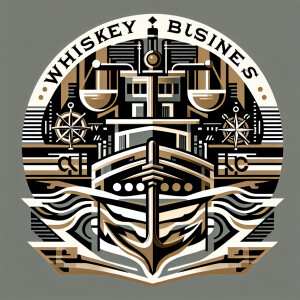 Design a sophisticated logo for a luxury boat named "Whiskey Bus...