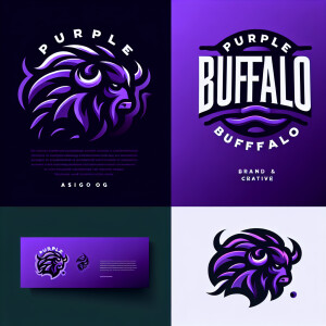Create a powerful, dynamic, creative logo for a brand creation a...