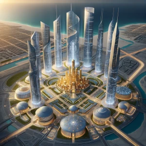 تصميم مدينة دبي المستقبلية
​تصور معي قطعة من أرض دبي، حيث يتجسد...
