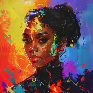 Janelle Monáe 𝘢𝘴 𝘢 𝘚𝘶𝘱𝘦𝘳 𝘏𝘦𝘳𝘰 with Elemental Powers,Dynamic, ele...