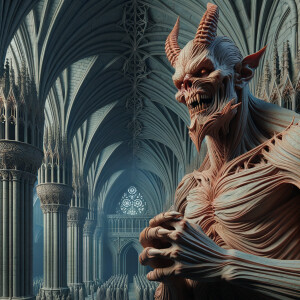 A very old very scary demon