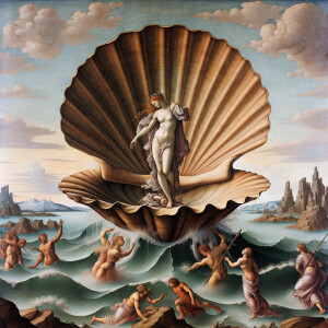 a natural woman, no clothes