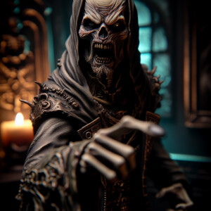 🖕😈🖕, horror core,  detailed character