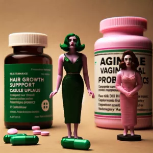 Use green pills and pink pills to create shapes that reproduce a...