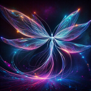 An ethereal being known as the Luminescent Dreamweaver floats gr...