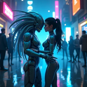 In a neon-lit cyber world, a glitch-infested sonic symbiote puls...