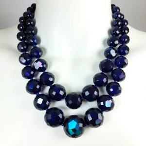 "Deep Sea Meditation"
"A sophisticated triple-strand necklace fe...