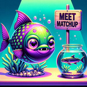 Realistic
Ocean
Cute Purple neon green piranha with no teeth....