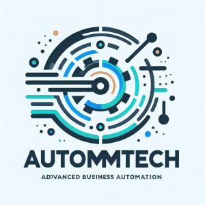 Design a logo for Automatech, a cutting-edge business automation...