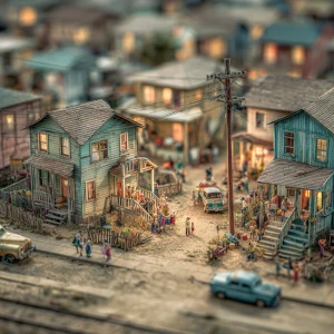 A macro view of a neighborhood in South Central, depicting it as...