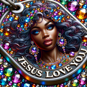 Design a tag that encapsulates a beautiful, colorful depiction o...