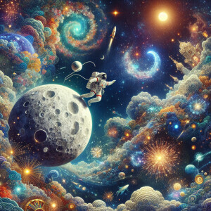 Refine the narrative details of "The Dreamer" - a whimsical astr...