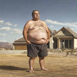 Hyperrealistic digital photo of Curtis Kowe who is employed as a...