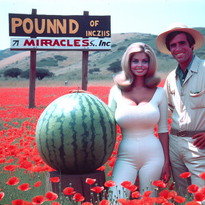 color film photograph from the early seventies of a stunning 25-...