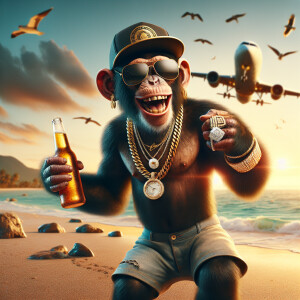 🍎🍏Tatémika

Prompt: Hyperrealistic image of a cheerful chimpan...