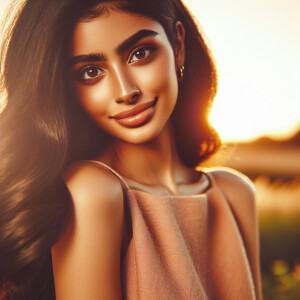 Draw a girl anf make her hot