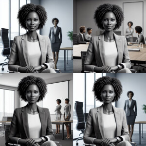 African American business woman