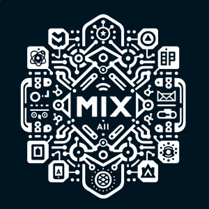 Generate an image featuring the words "MIX," "chele," "cass," an...
