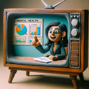 A news reporter is on television discussing recent advancements...