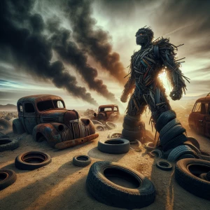 Tire man wasteland