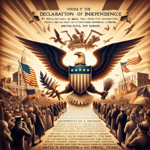 To me, the Declaration of Independence represents more than just...