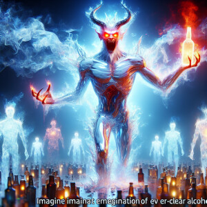The demon of ever clear alcohol