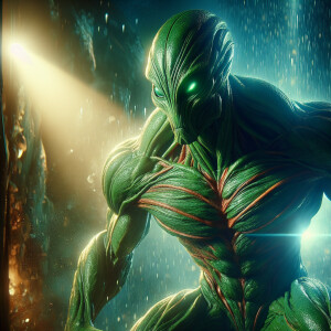 [Hulk]created in the style of Yautja's (Hunter Predator),ultra-d...