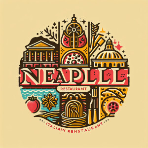 Logo for the ITALIAN restaurant "NEAPOL"