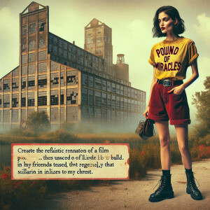 Create a lifelike color film photograph from the early seventies...