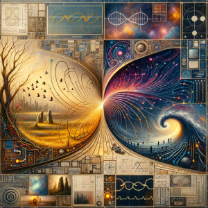 The golden ratio, Minimalist art Circuit, boards, circuitry, diagrams Cellular structures, DNA, circuit boards, colorful wires,  asian and Egyptian  graffiti, lie detector graphs, cardio, printout , branches infinity sign, cave, Art, handprints, distant birds flying, flowering vines, abstract gestural painting, dna, weather maps