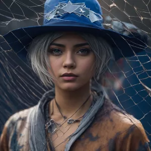 Hyper-realistic highly-detailed anthropomorphic skullfaced man,...