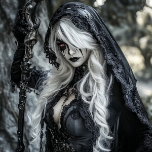 Lady Death from Chaos! Comics, lifelike photography