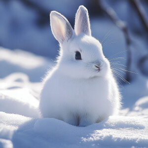Snow bunny