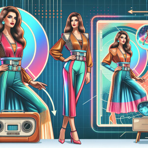 Create a visually captivating photoshoot that encapsulates the e...