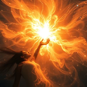 supernova,celestial sensual female, ultra-detailed, ultra-realis...