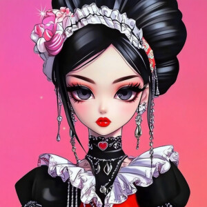 Fashion model --sref 1