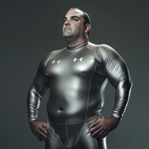 Create a hyper-realistic photograph body  image scan of Ben Rhod...