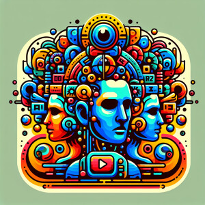 Create an avatar for a Telegram channel called "Random". The cha...