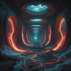 "In the decaying remnants of an ancient laboratory, hidden deep...